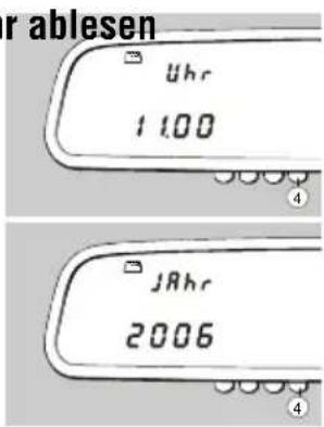 Hale SPT-02 - Tag, Monat und Jahr ablesenTag, Monat und Jahr ablesen - 1