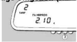 Hale SPT-02 - Zuschläge eingeben (falls programmiert) Zuschläge eingeben (falls programmiert) - 1