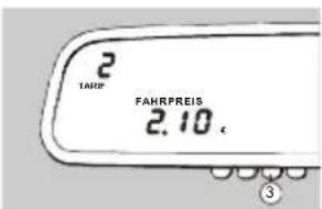 Hale SPT-01 - Zuschläge eingeben (falls programmiert) - 1
