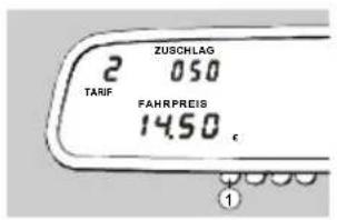 Hale SPT-01 - Taxameter nach KASSE schalten - 1