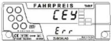 Hale Microtax-06 - Fehlermeldungen - Cey-SystemFehlern - 1