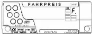 Hale Microtax-06 - Taxameter nach FREI schalten Taxameter nach FREI schalten - 2
