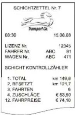 Hale Microtax-06 - Schicht beenden Schicht beenden - 1
