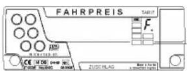 Hale Microtax-06 - Taxameter nach FREI schalten Taxameter nach FREI schalten - 2