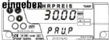 Hale Microtax-06 - Pauschalpreis eingeben Pauschalpreis - 1