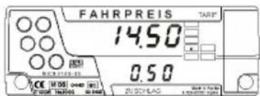 Hale Microtax-06 - Letzten Fahrpreis anzeigenLetzten Fahrpreis anzeigen - 2