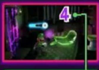 NINTENDO Luigis Mansion - Dark Moon (3DS) - Vacuuming up Objects - 4