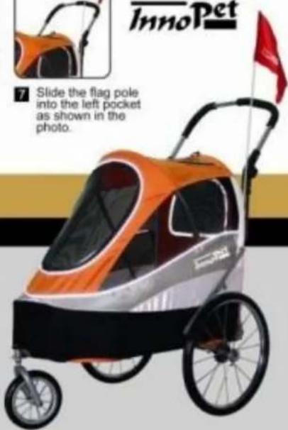 InnoPet Sporty Trailer IPS-055 - Sporty Dog Trailer - 5