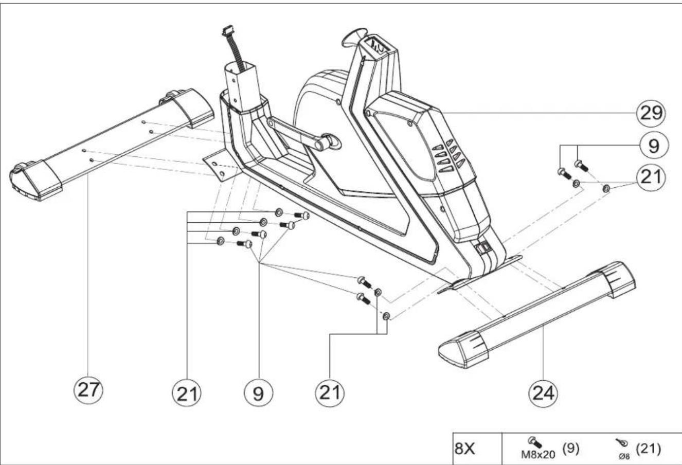 Finnlo Varon XTR 3191 - Montageschritte/Assembly steps - 1