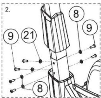 Finnlo Varon XTR 3191 - Montageschritte/Assembly steps - 4