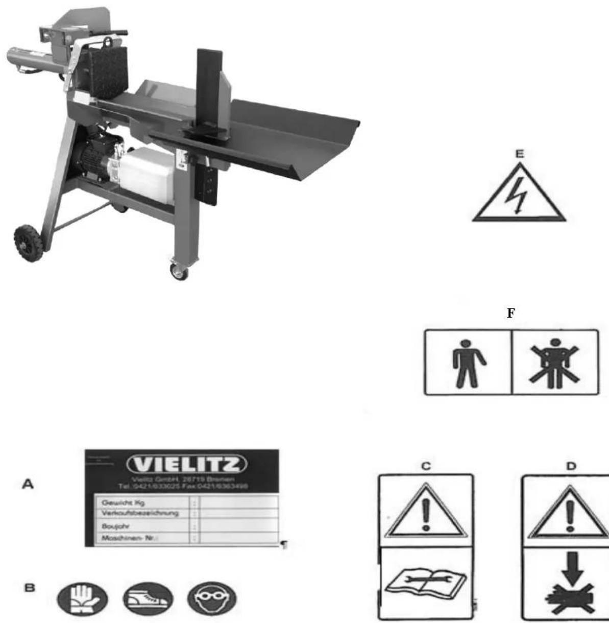 Vielitz HL-12-K - Sicherheitsaufkleber - 1