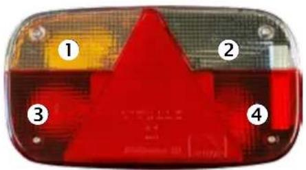 Stema ALU STL 2000 O2 20-30-15.2 - Rückleuchten - 1