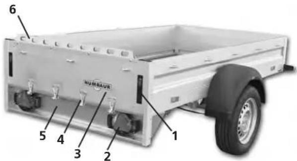 Humbaur Steely - Tieflader Aluminium HA kippbar (gebremst) - 2