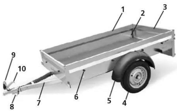 Humbaur H 752010 - Steely (ungebremst) - 1