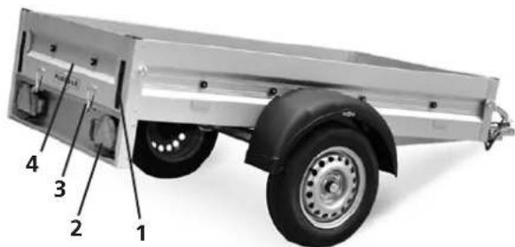Humbaur H 752010 - Heckansicht - 2