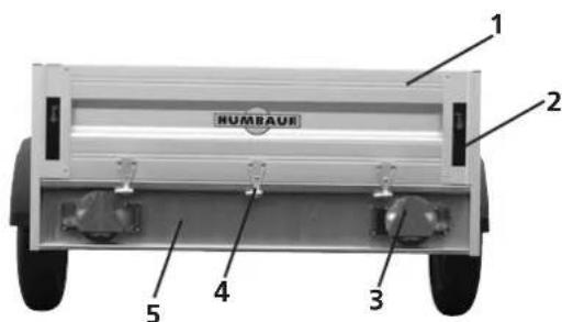Humbaur H 752010 - Tieflader Aluminium HA kippbar (ungebremst) - 2