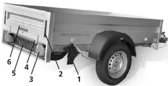 Humbaur HA 751611 - Tieflader Aluminium HA (ungebremst) - 2