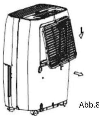 COMFEE DG-30POWER - Filter entfernen: - 1