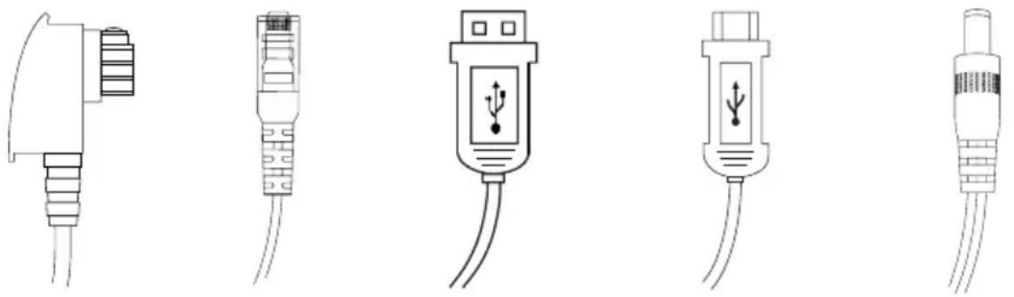 Eumex 5520PC - Die Stecker von Eumex 5520PC - 1