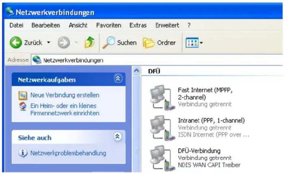 Eumex 5520PC - Internetverbindungen über den NDIS WAN CAPI-Treiber - 1