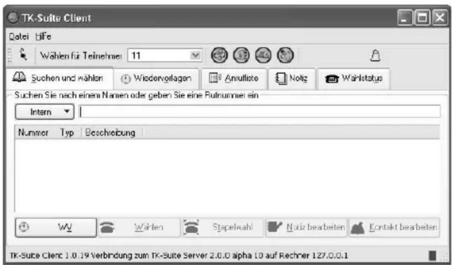 Eumex 5500PC - TK-Suite Client im Detail - 1