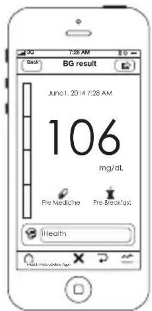 IHEALTH BG5 - - Test blood glucose level - 7