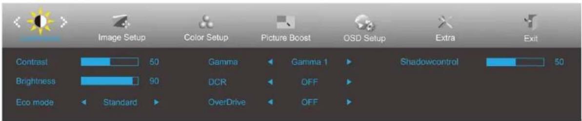 AOC C3583FQ/BS - Luminance - 1