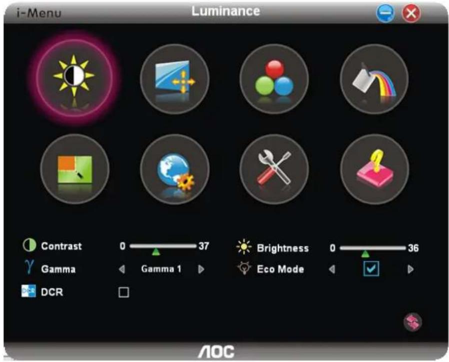 AOC C3583FQ/BS - i-Menu - 2