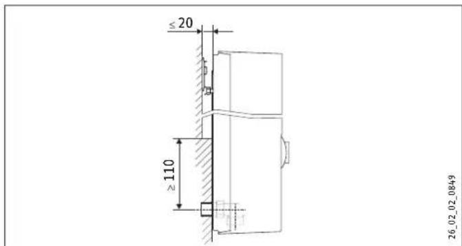 STIEBEL ELTRON DHB 27 ST - Installation bei Fliesenversatz - 1