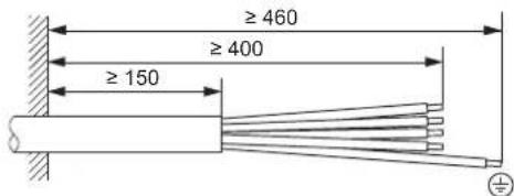 ≥ 460 ≥ 400 ≥ 150