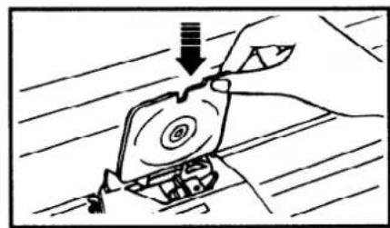 BROTHER ML-300 - To replace the cassette daisy wheel: - 3