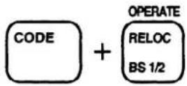 BROTHER ML-300 - 3) Half backspace - 1