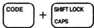 BROTHER ML-300 - Capital lock key - 1
