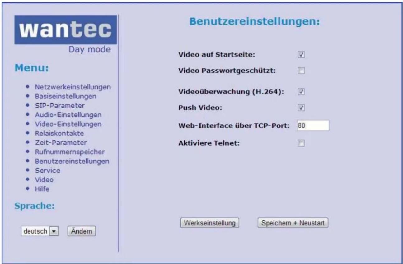 Wantec Monolith IP Vision - Relais-Modi: - 4