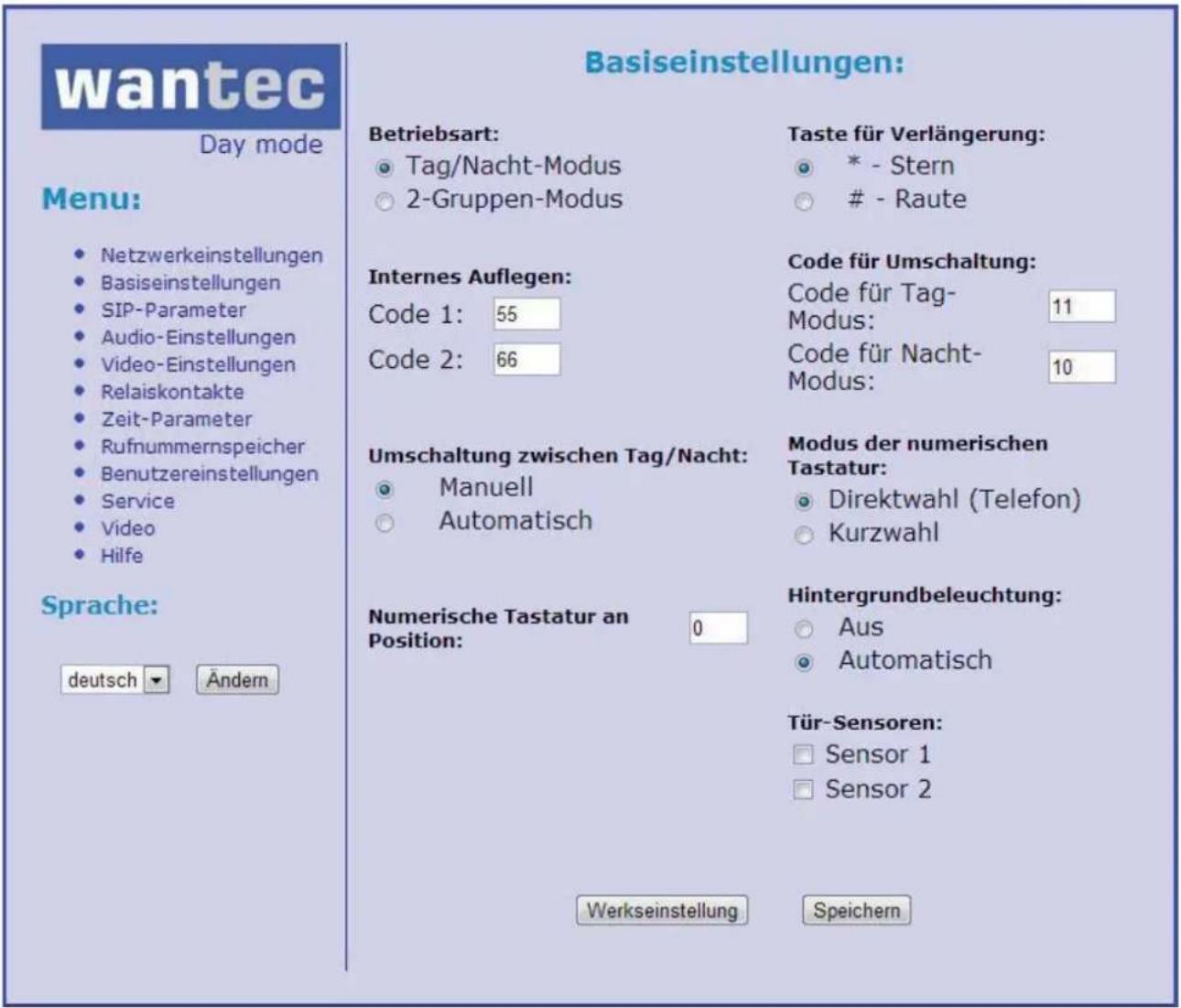 Wantec Monolith IP Vision - Netzwerkeinstellungen - 2
