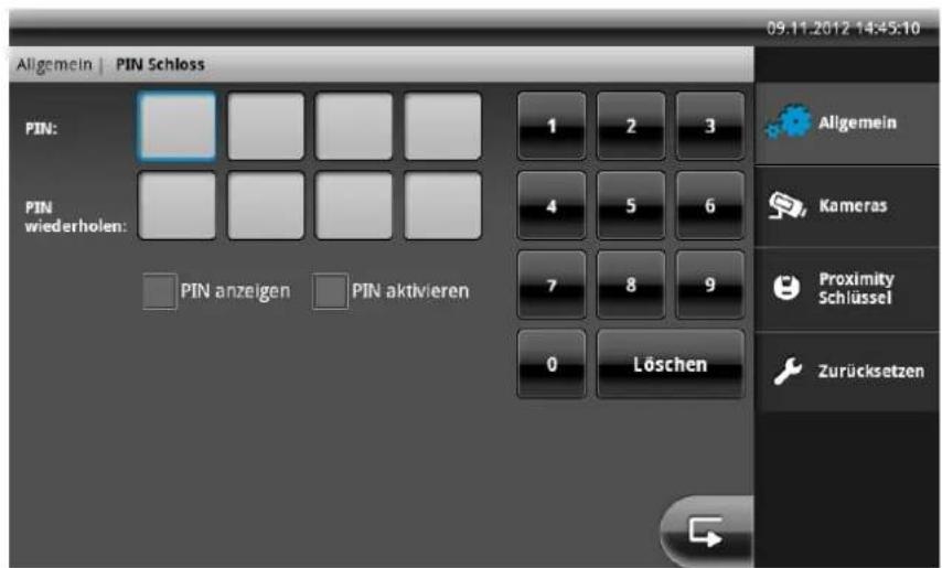 ABUS Eycasa CASA31000 - Einstellungen PIN Schloss - 1
