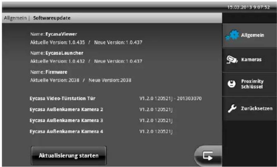 ABUS Eycasa CASA31000 - Einstellungen Software Update - 1