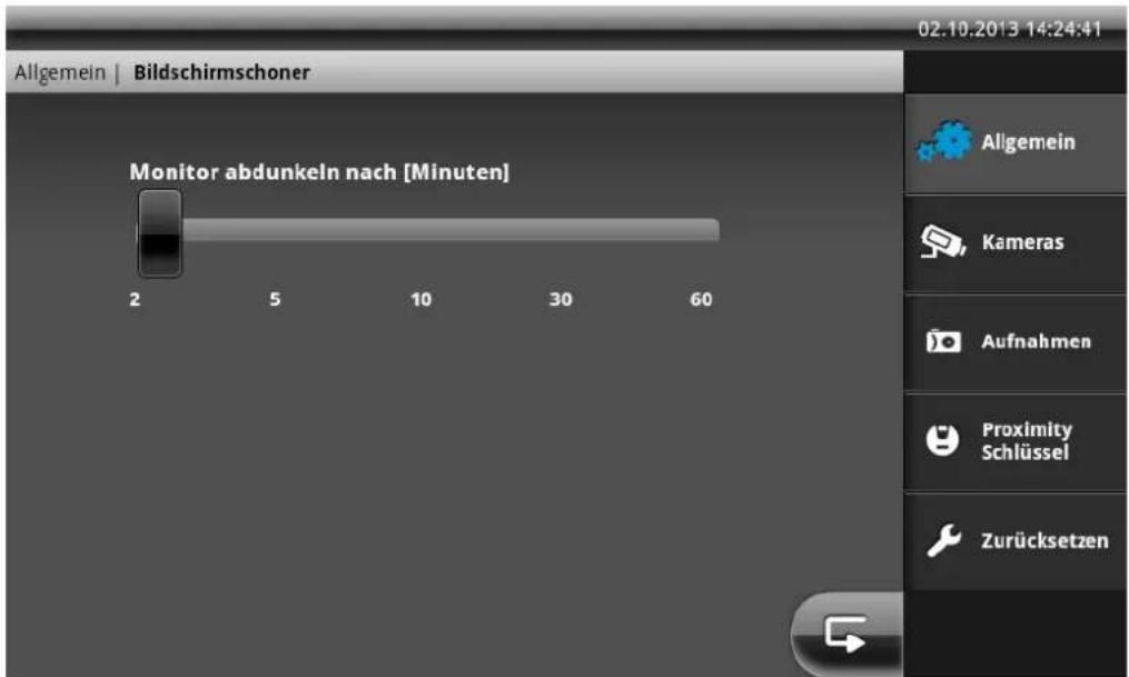 ABUS Eycasa CASA31000 - 4.4 Einstellungen Bildschirmschoner - 1