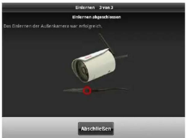 ABUS Eycasa CASA31000 - Einlernen der Eycasa Außenkamera - 2