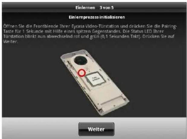 ABUS Eycasa CASA31000 - Einlernen der Eycasa Video-Türstation - 4