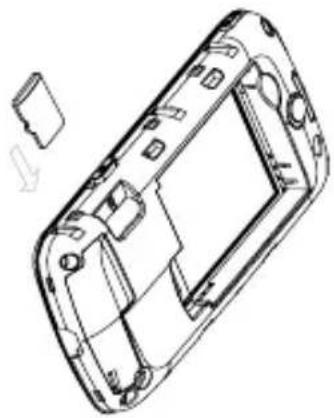 ZTE VF547 - Einlegen einer Speicherkarte - 1