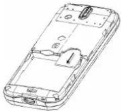 ZTE VF246 - Einlegen der SIM-Karte - 2
