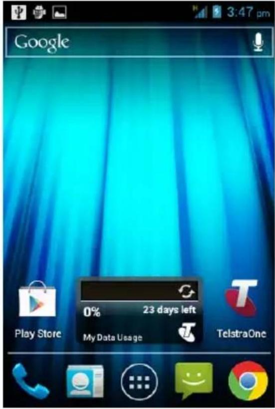 ZTE T-790 - CUSTOMISE THE HOME SCREEN - 2
