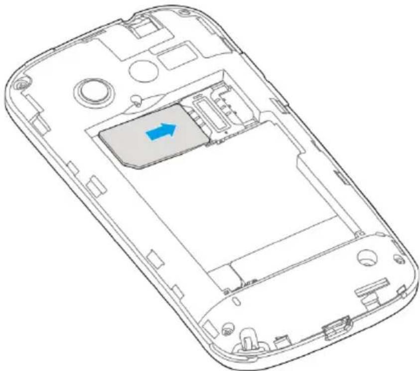 ZTE T-790 - INSERT YOUR SIM CARD - 2