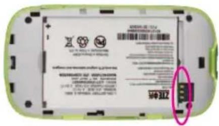 ZTE MF61 - SIM CARD & BATTERY - 3