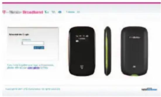 ZTE MF61 - Change SSID and Wi-Fi password - 1