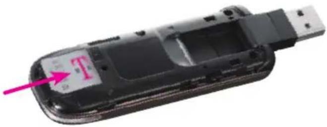 ZTE MF683 - Insert the SIM card - 2