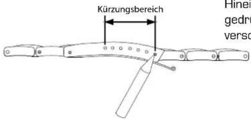 Sempre Aktion VIII - Längenanpassung an der Schließe - 1