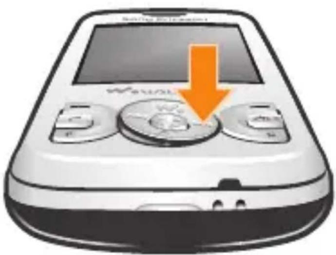 SONY ERICSSON Spiro W100a - So navigieren Sie in den Telefonmenüs: - 1