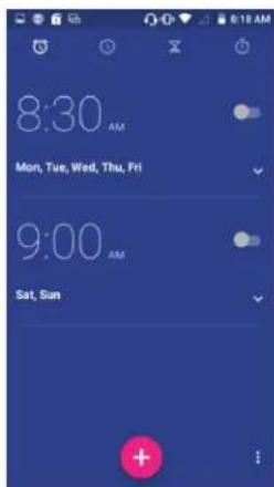 8:30 AM Mon, Tue, Wed, Thu, Fri 9:00 AM Sat, Sun